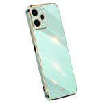XINLI For Xiaomi Redmi 12 4G Electroplating Edge Phone Cover Soft TPU Protective Phone Case