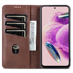 AZNS For Xiaomi Redmi Note 12S 4G Viewing Stand PU Leather Wallet Case Flip Folio Phone Cover