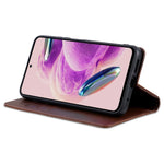 AZNS For Xiaomi Redmi Note 12S 4G Viewing Stand PU Leather Wallet Case Flip Folio Phone Cover