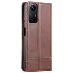AZNS For Xiaomi Redmi Note 12S 4G Viewing Stand PU Leather Wallet Case Flip Folio Phone Cover