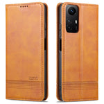 AZNS For Xiaomi Redmi Note 12S 4G Viewing Stand PU Leather Wallet Case Flip Folio Phone Cover