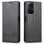AZNS For Xiaomi Redmi Note 12S 4G Viewing Stand PU Leather Wallet Case Flip Folio Phone Cover
