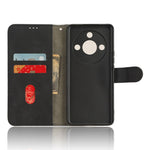 For Honor X50 Shockproof PU Leather Skin-touch Stand Case Wallet Anti-drop Inner TPU Phone Cover