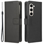 For Samsung Galaxy Z Fold5 5G PU Leather Wallet Case Stand Diamond Texture Phone Cover