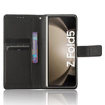For Samsung Galaxy Z Fold5 5G PU Leather Wallet Case Stand Diamond Texture Phone Cover