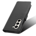 For Samsung Galaxy Z Fold5 5G PU Leather Wallet Case Stand Diamond Texture Phone Cover