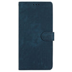 For iPhone 15 Plus Stand Skin-touch Cell Phone Cover PU Leather Wallet Slim-Fit Mobile Phone Case