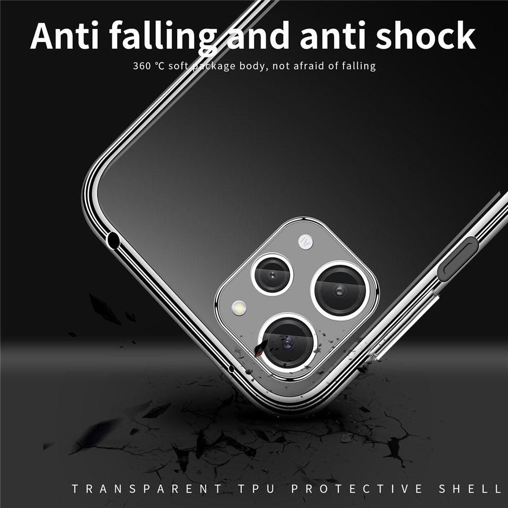MOFI For Xiaomi Redmi 12 4G Phone Case Soft Transparent TPU Protective Shell Cell Phone Cover