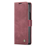 CASEME 013 Series For Samsung Galaxy Z Fold5 5G Wallet Leather Phone Case Stand Phone Cover