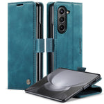 CASEME 013 Series For Samsung Galaxy Z Fold5 5G Wallet Leather Phone Case Stand Phone Cover
