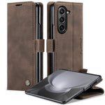 CASEME 013 Series For Samsung Galaxy Z Fold5 5G Wallet Leather Phone Case Stand Phone Cover