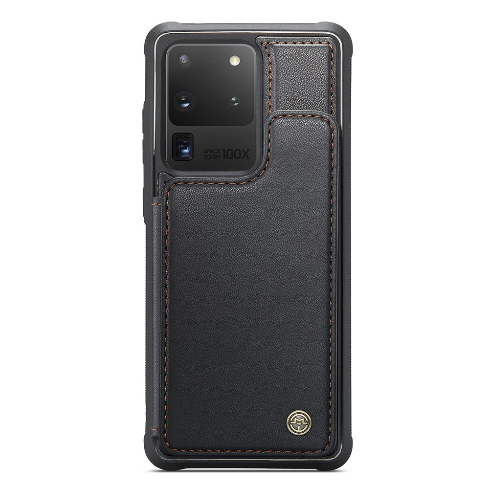 For Samsung Galaxy S20 Ultra Phone Case CASEME C22 Leather Back Cover with RFID Blocking Card Slots