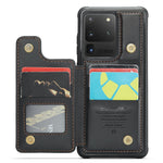 For Samsung Galaxy S20 Ultra Phone Case CASEME C22 Leather Back Cover with RFID Blocking Card Slots