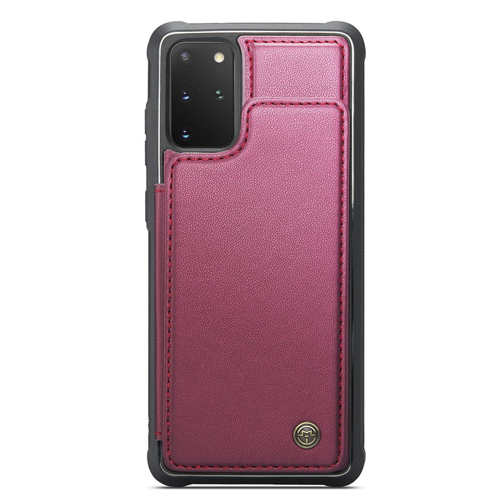 Til Samsung Galaxy S20 Plus 5G / S20 Plus 4G Telefoncover CASEME C22 Læderbagcover med RFID-blokerende kortpladser