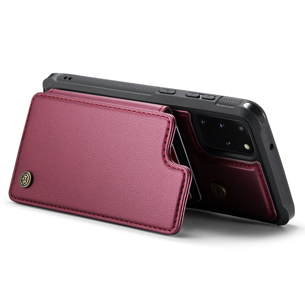 Til Samsung Galaxy S20 Plus 5G / S20 Plus 4G Telefoncover CASEME C22 Læderbagcover med RFID-blokerende kortpladser