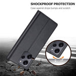 LC.IMEEKE For Xiaomi Redmi 12 4G PU Leather Flip Phone Case Calf Texture Wallet Stand Cover