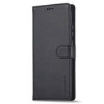 LC.IMEEKE For Xiaomi Redmi 12 4G PU Leather Flip Phone Case Calf Texture Wallet Stand Cover