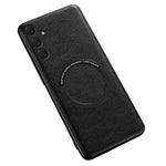 Samsung Galaxy S23 FE Magnetiskt mobilskal PU Läderbelagt TPU Skal Magnetiskt Skal