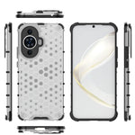 For Huawei nova 11 / nova 12s 4G / nova 12 Lite 4G Anti-drop TPU+PC Phone Case Honeycomb Texture Cell Phone Cover