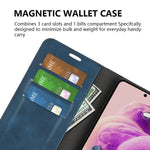 Stand Cover for Xiaomi Redmi Note 12S 4G , Skin-touch Flip Case PU Leather Wallet Smartphone Shell