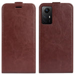 For Xiaomi Redmi Note 12S 4G Vertical Flip PU Leather Phone Case with Card Slot Shock-absorbing Phone Cover