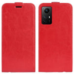For Xiaomi Redmi Note 12S 4G Vertical Flip PU Leather Phone Case with Card Slot Shock-absorbing Phone Cover