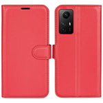 For Xiaomi Redmi Note 12S 4G Litchi Texture Wallet Phone Cover Stand PU Leather Case