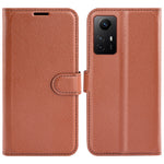 For Xiaomi Redmi Note 12S 4G Litchi Texture Wallet Phone Cover Stand PU Leather Case