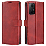 Xiaomi Redmi Note 12S 4G Plånboksfodral PU-läder Mobilskal med kalvstruktur