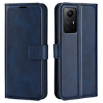 Xiaomi Redmi Note 12S 4G Plånboksfodral PU-läder Mobilskal med kalvstruktur