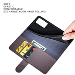 For Xiaomi Redmi Note 12S 4G Case Genuine Split Leather Phone Cover with Wallet Stand