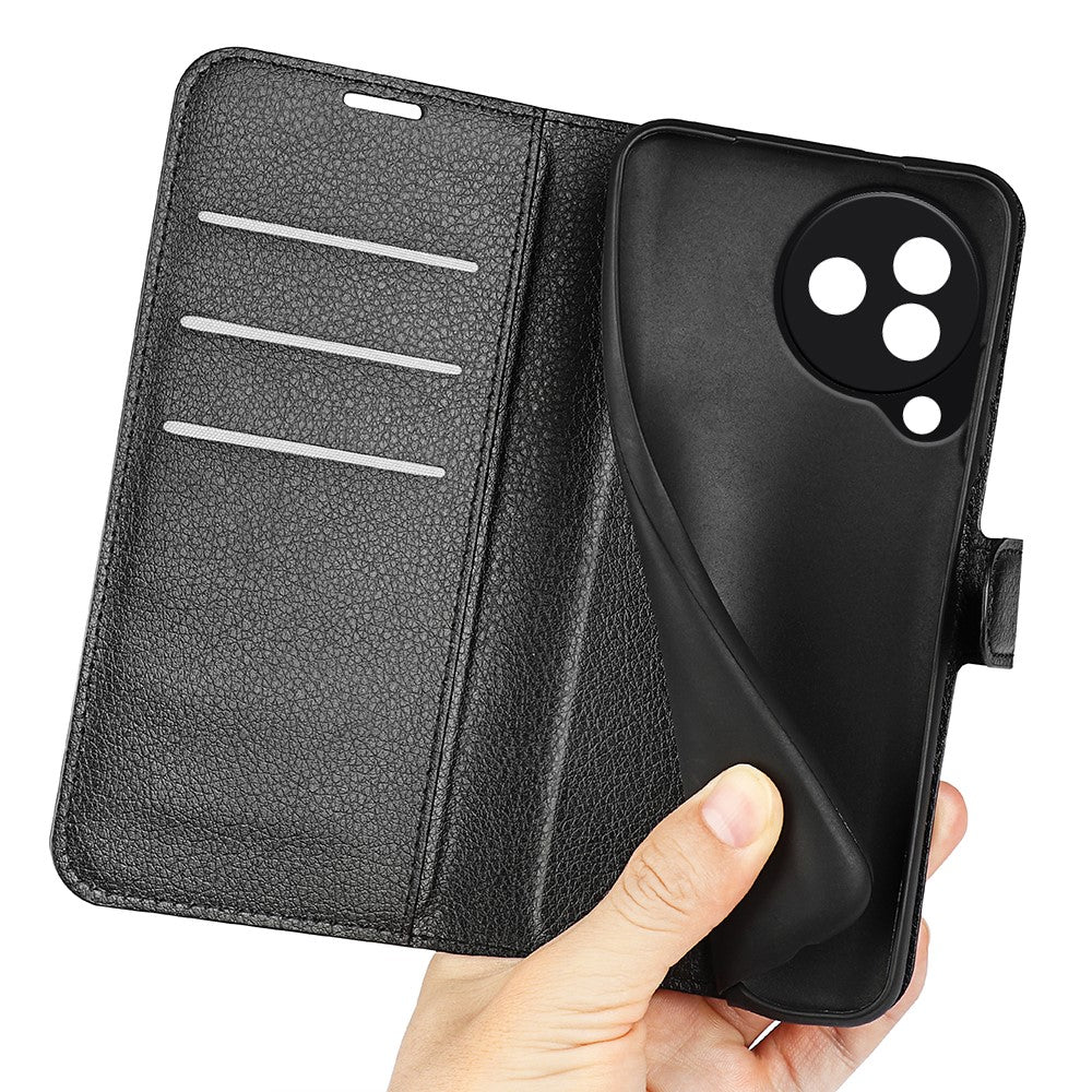 Litchi Texture Wallet Phone Case for Xiaomi Civi 3 5G , Stand PU Leather Full Protection Cover