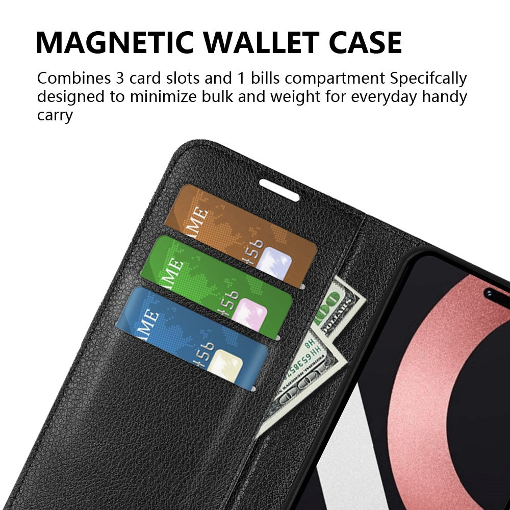 Litchi Texture Wallet Phone Case for Xiaomi Civi 3 5G , Stand PU Leather Full Protection Cover