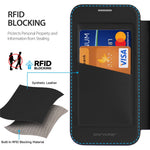 For iPhone 15 Pro Leather Case DUX DUCIS Skin X Pro Series Flip Cover Compatible with MagSafe
