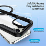 For iPhone 15 Pro Leather Case DUX DUCIS Skin X Pro Series Flip Cover Compatible with MagSafe