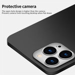 MOFI JK PC Series-1 Shield Matte PC Phone Case for iPhone 15 Pro Max Anti-Fingerprint Cell Phone Cover