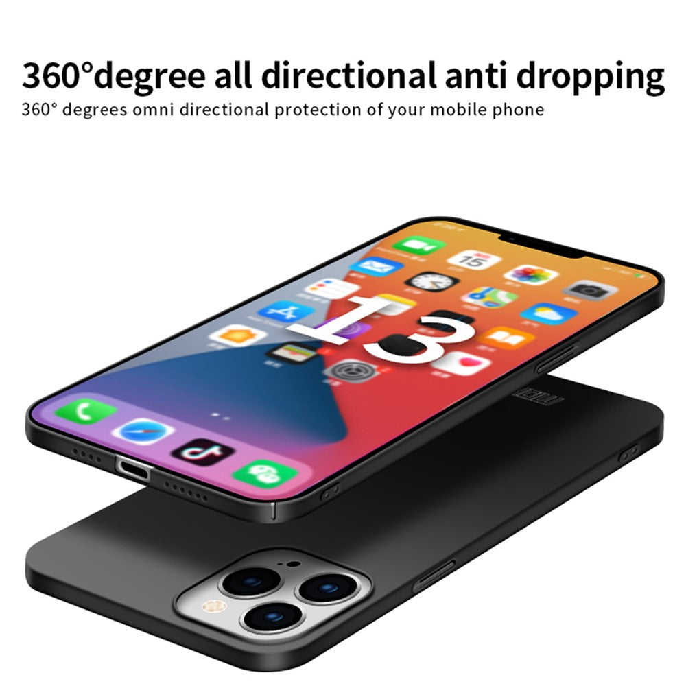 MOFI JK PC Series-1 Shield Matte PC Phone Case for iPhone 15 Pro Max Anti-Fingerprint Cell Phone Cover