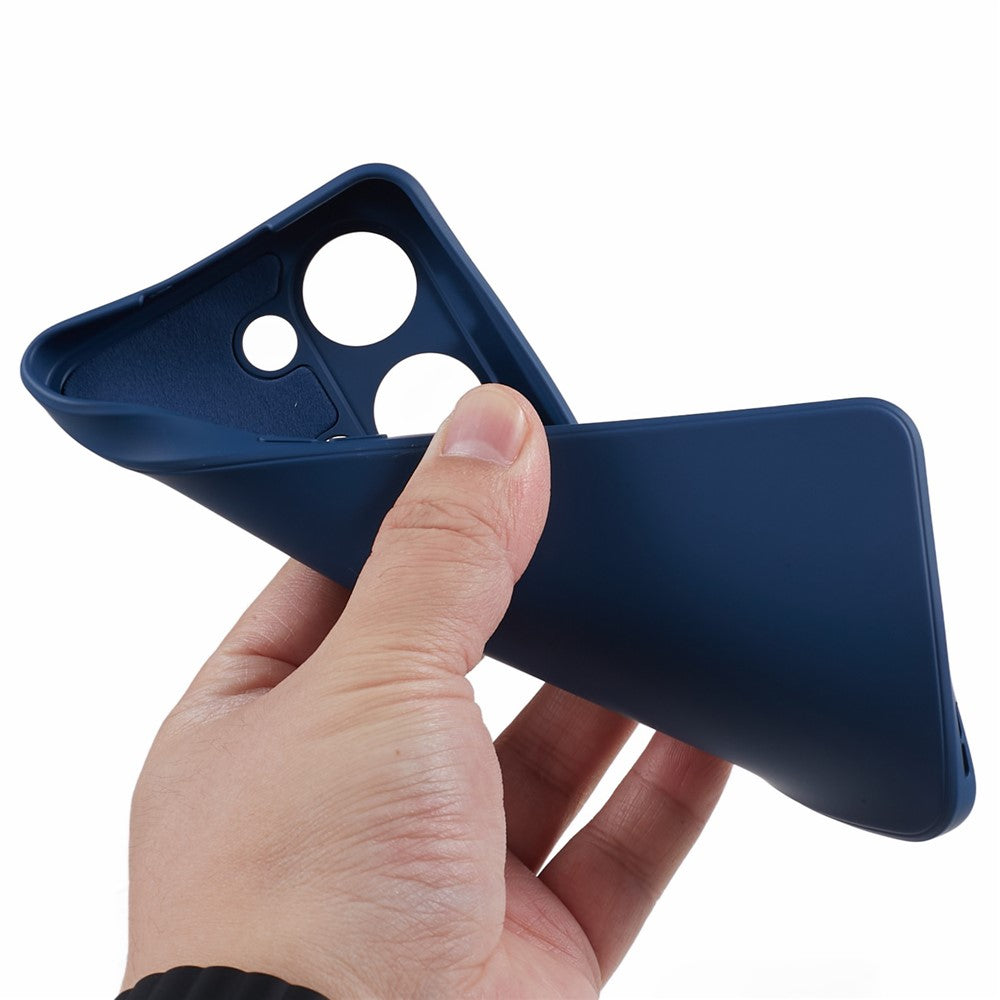 Soft TPU Shockproof Case for OnePlus Nord 3 5G / Ace 2V , Anti-Scratch Fiber Lining Rubberized Phone Cover