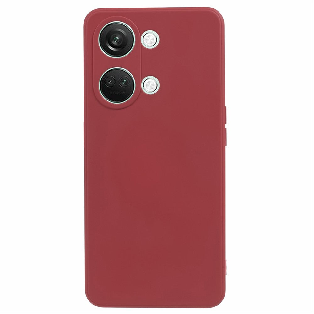 Soft TPU Shockproof Case for OnePlus Nord 3 5G / Ace 2V , Anti-Scratch Fiber Lining Rubberized Phone Cover