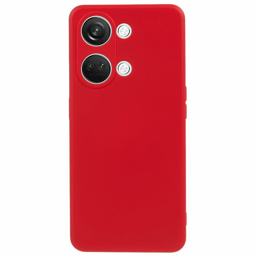 Soft TPU Shockproof Case for OnePlus Nord 3 5G / Ace 2V , Anti-Scratch Fiber Lining Rubberized Phone Cover