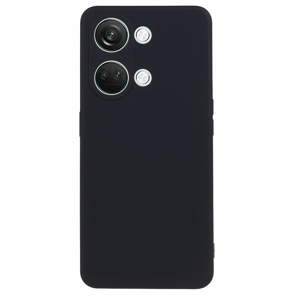 Soft TPU Shockproof Case for OnePlus Nord 3 5G / Ace 2V , Anti-Scratch Fiber Lining Rubberized Phone Cover