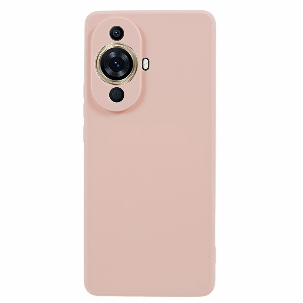 Rak kant för mobilskal till Huawei nova 11 / nova 12s 4G / nova 12 Lite 4G, exakt utskärning, reptåligt TPU-skal