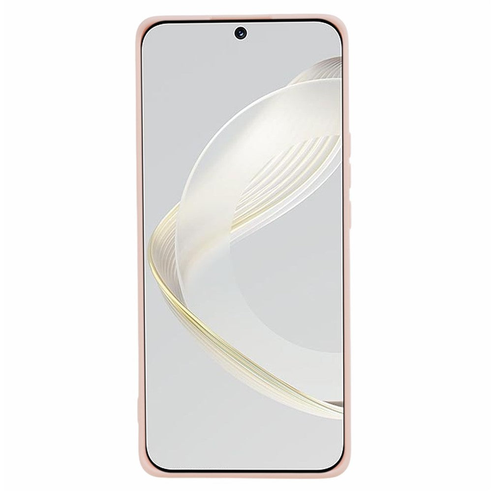 Rak kant för mobilskal till Huawei nova 11 / nova 12s 4G / nova 12 Lite 4G, exakt utskärning, reptåligt TPU-skal