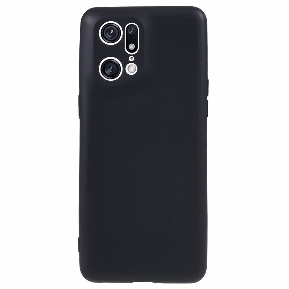 For Oppo Find X5 Pro Candy Color Glossy Phone Case Precise Cutout Glossy TPU Phone Cover