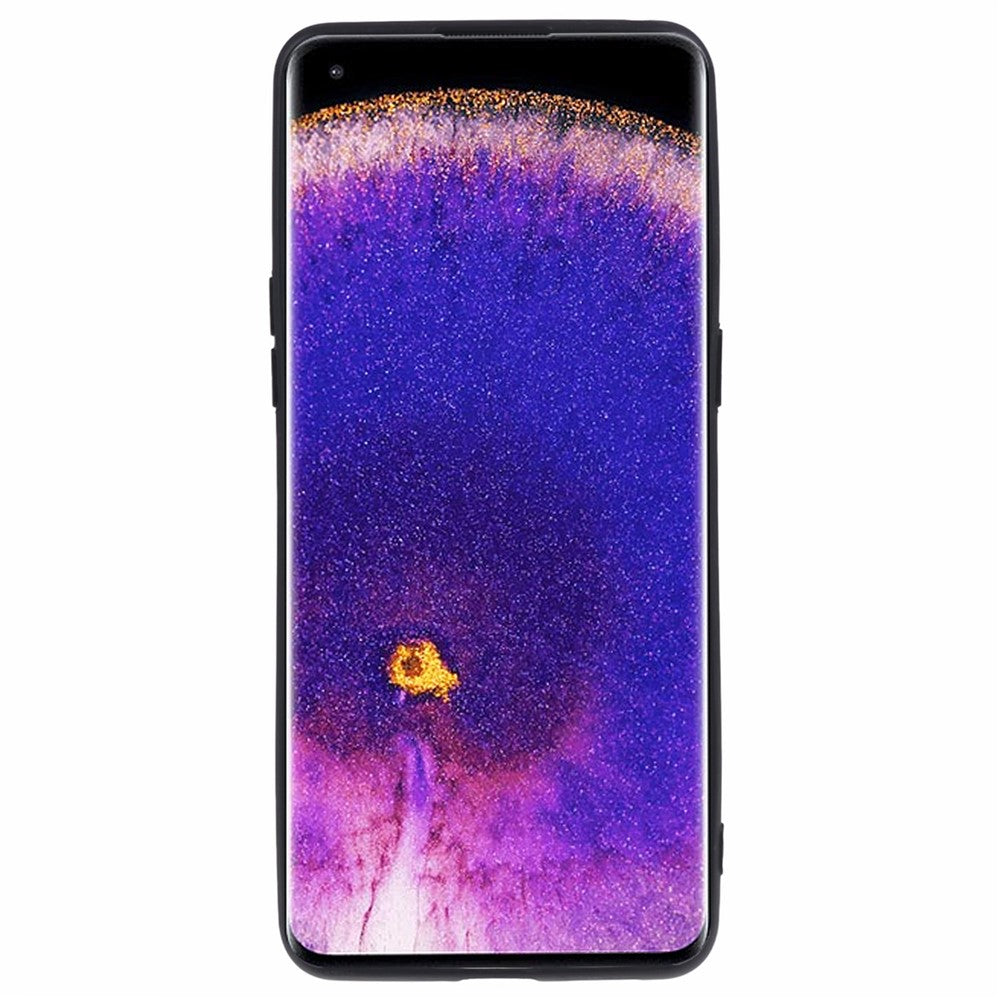 For Oppo Find X5 Pro Candy Color Glossy Phone Case Precise Cutout Glossy TPU Phone Cover