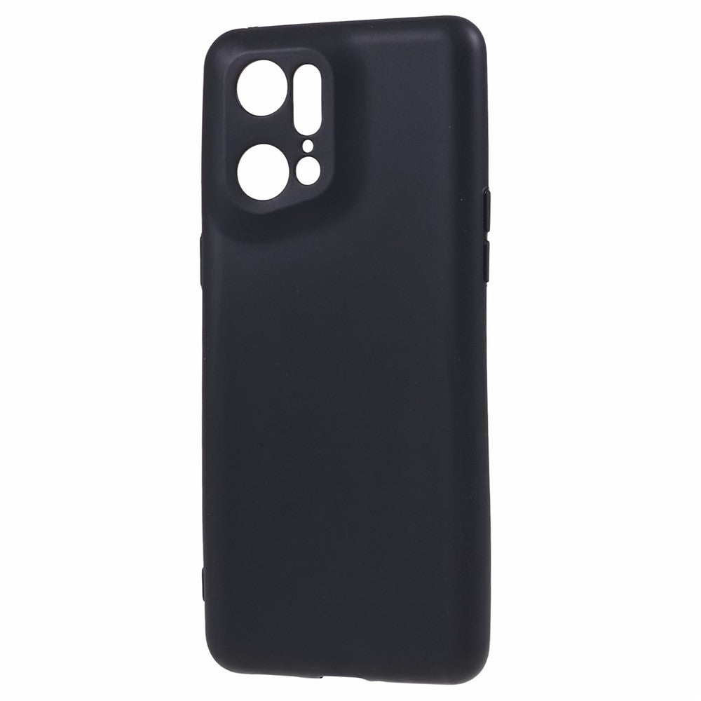 For Oppo Find X5 Pro Candy Color Glossy Phone Case Precise Cutout Glossy TPU Phone Cover