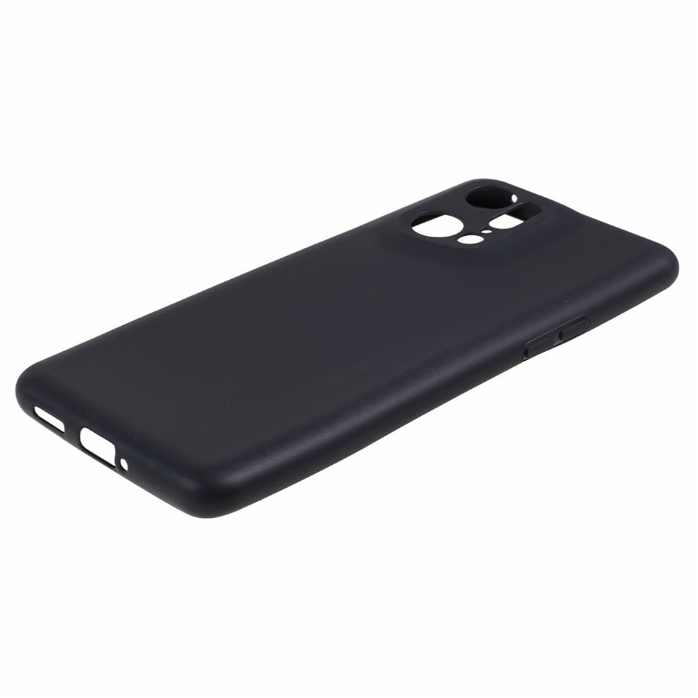 For Oppo Find X5 Pro Candy Color Glossy Phone Case Precise Cutout Glossy TPU Phone Cover