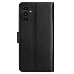 For Samsung Galaxy S23 FE Imprinted Butterflies Mobile Phone Case PU Leather Wallet Cover Stand with Strap