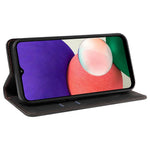 BETOPNICE 003 For Samsung Galaxy A22 5G (EU Version) Wallet PU Leather Shell RFID Blocking Flip Cover Stand Phone Case