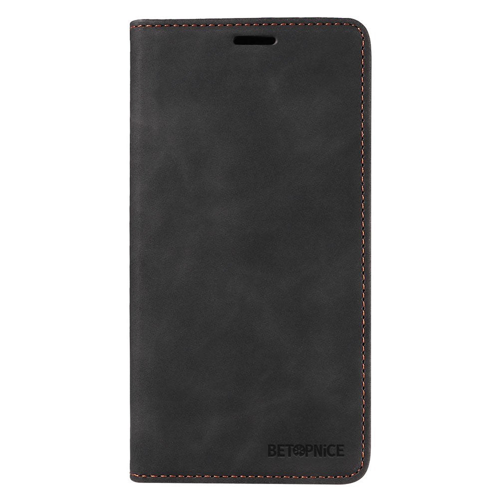BETOPNICE 003 For Samsung Galaxy A22 5G (EU Version) Wallet PU Leather Shell RFID Blocking Flip Cover Stand Phone Case